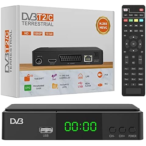 Receptor Digital Terrestre DVB-T2 HDMI TV Stick HD 1080P Dcolor Cover