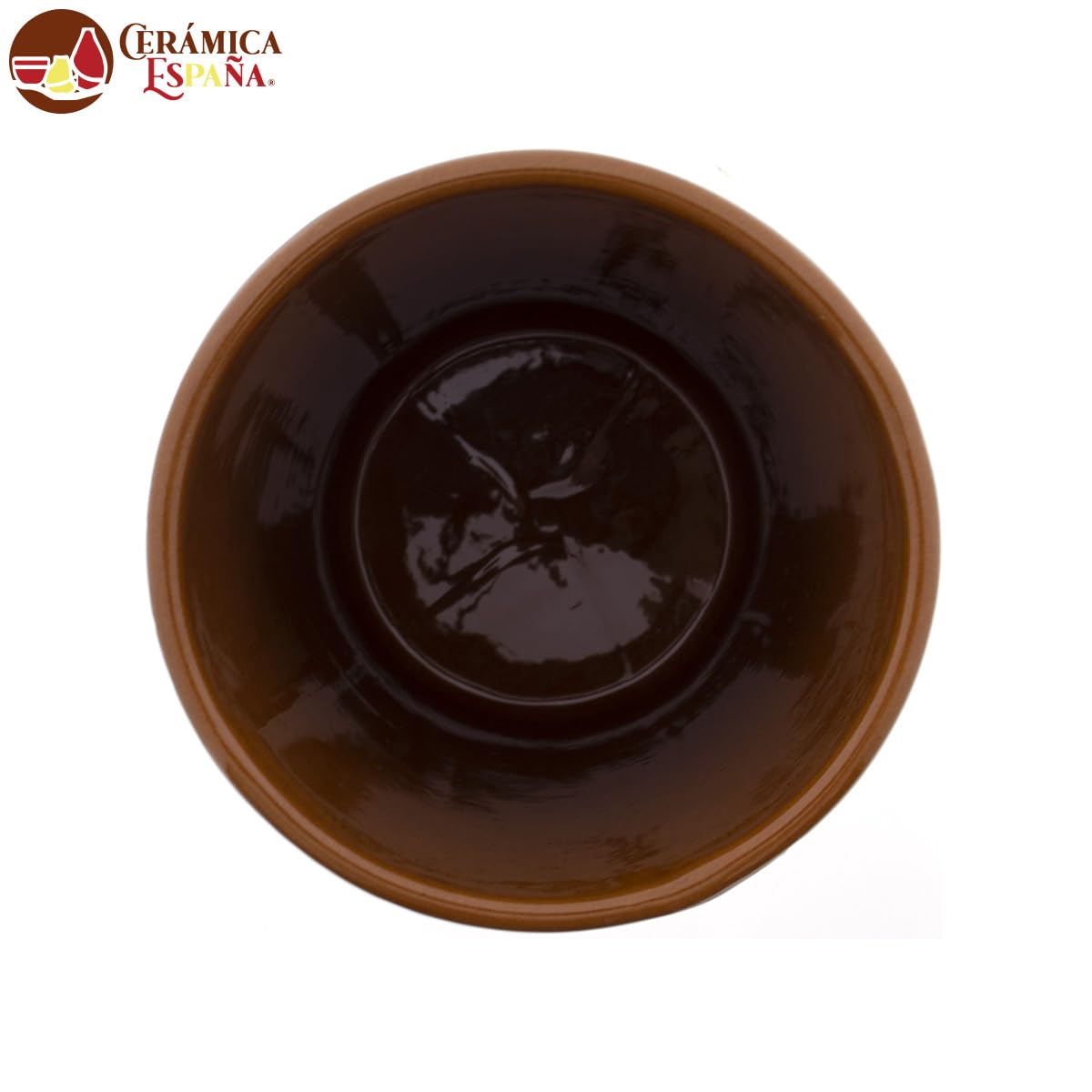 HISZPANIA CERAMICA | Kieliszek do piwa | Czerwony mud Filo Miód - Model M03 | Dzbanki piwa w czerwonym błocie | Szklanki do wody | 330 ml