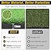 Dual-Turf Golf Mat 31mm: 6x4ft Extra Large Golf Hitting Mats Practice Outdoor Indoor, High-Density Artificial Turf Matt for Garage Simulator Chipping Driving Training, Ideal Gifts for Men Dad