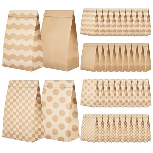 40Stk Geschenktüten Geburtstag, 23.3x13cm Geschenktüte Papiertüten groß für Gastgeschenk kindergeburtstag, Geschenk tüten geburtstagsgeschenk für frauen mann freundin kinder | Gift bag,Mitgebsel tüten