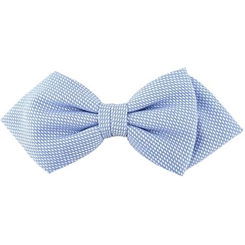 TigerTigerTie Spitzfliege Pique in hellblau-weiss gemustert Cover