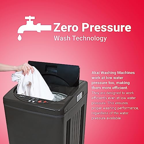 Image of Akai 6.5 Kg Fully-Automatic Top Loading Washing Machine (AKFA- 65DBBPF)