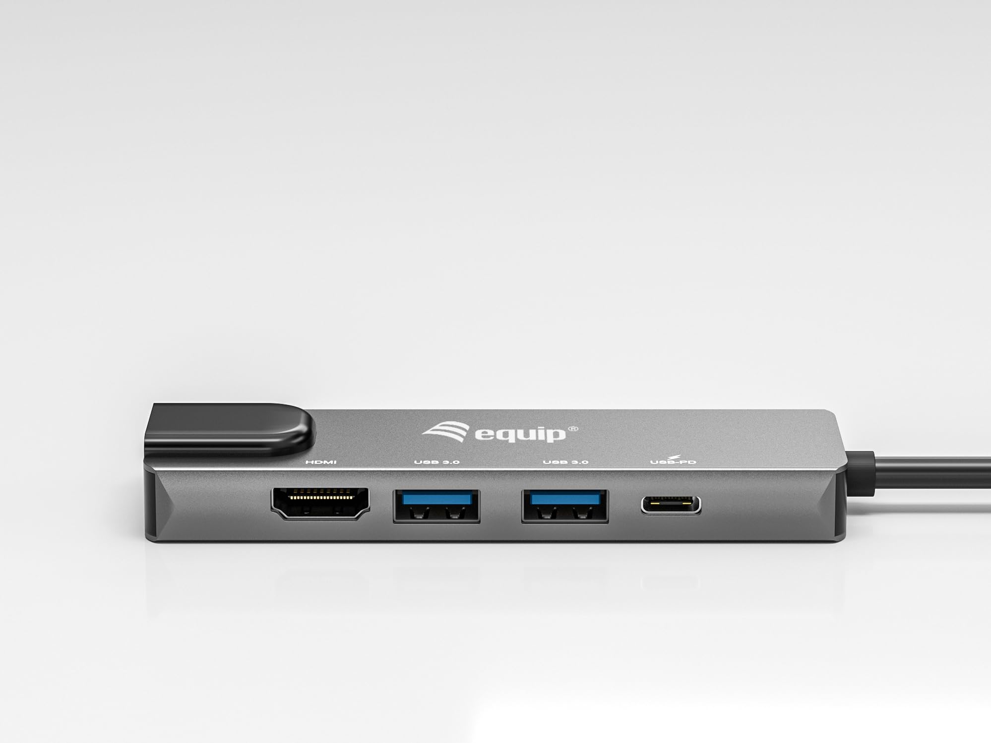 Equip 133489 USB-C 5 w 1 adapter wielofunkcyjny, HDMI, Gigabit LAN, USB 3.2 GEN1, 100 W USB PD