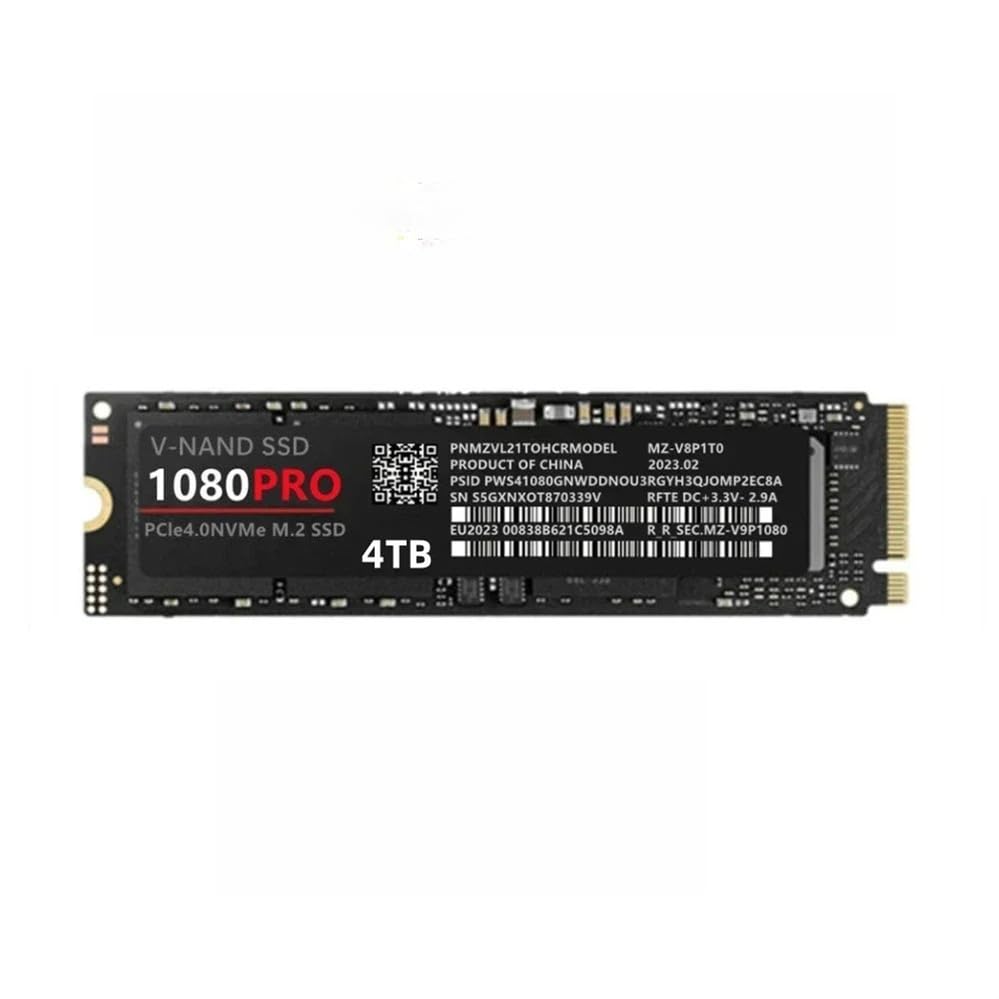 SSD 1080 PRO 4TB Original M2 2280 PCIe 4.0 NVME Memória SSD para