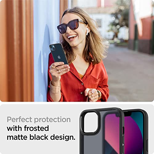 Image of Spigen for iPhone 13 Case, Ultra Hybrid [No Magnet Ring][Anti-Yellowing] - Frost Black