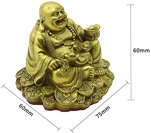 銅器 弥勒仏 風水グッズ  小物 装飾品 彫刻 工芸品 美術品 置物 Amazon.co.jp: Lhyxuuk 布袋様 置物 風水グッズ 弥勒菩薩 仏像