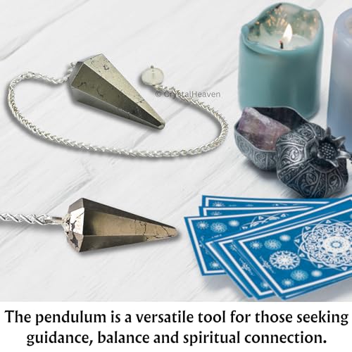 Image of Certified Pyrite Pendulum Dowsing Tool