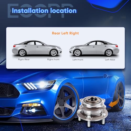 Image of ECCPP Rear Wheel Hub excellent quality for 2007-2009 Hyundai 513256 x2