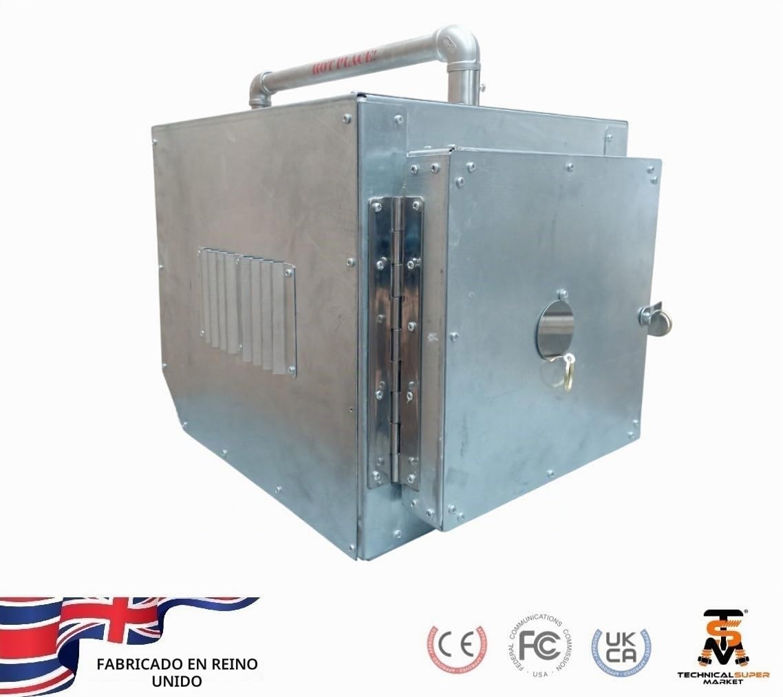 Horno eléctrico R-1300-ACS 1300°C / 2372°F con controlador programable fácil de usar y sistema de circulación de AIRE