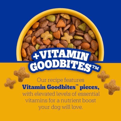 Image of Pedigree Complete Nutrition Dry Dog Food, Chicken & Vegetable, 18 lb | Nutrient boost, prebiotic fibers, 36 vitamins & minerals, Omega 6 & Zinc, natural flavors, supports skin & coat
