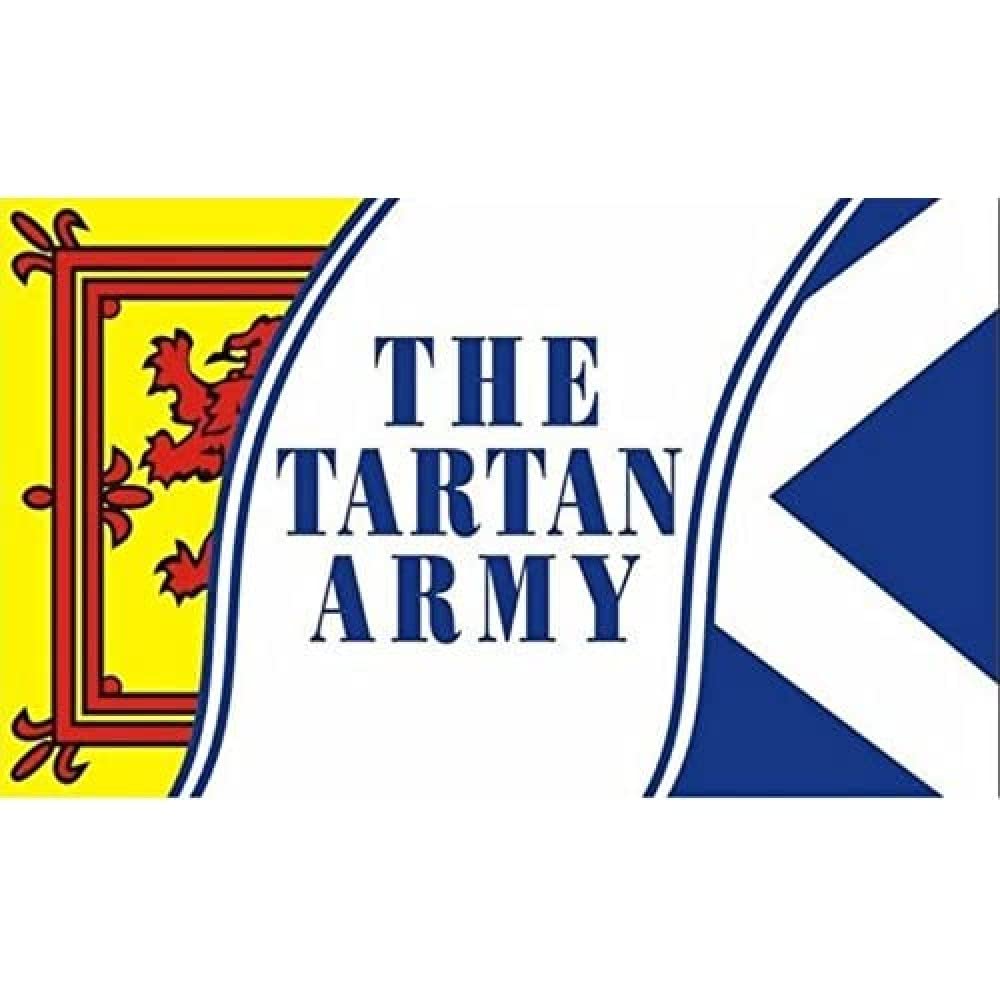 AZ FLAG Tartan Army of Scotland Flag 90x60 cm 100D Polyester 2 Grommets