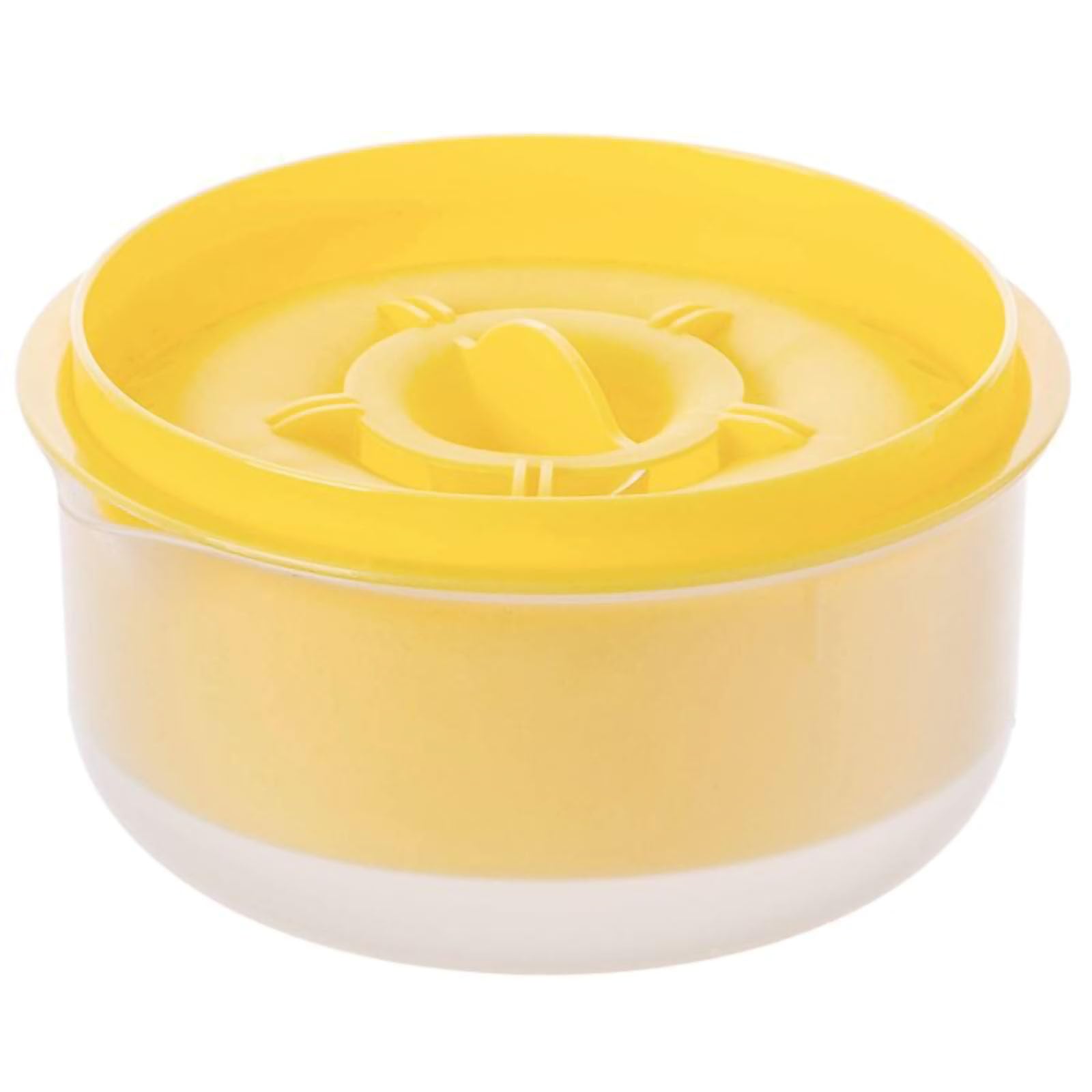Rayyan Egg Separator, Egg White Separator, Creative Egg Yolk Separator, Mini Egg Yolk Separator, Separate Up to 5 Eggs, Kitchen Tool for Home Bakery(Yellow)