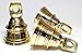 AzKrafts Lot 8 Elephant Camel Cow Brass Bells 2