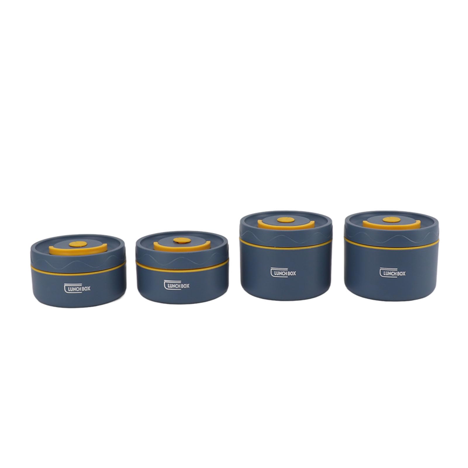 Contenitore per alimenti coibentato, contenitore per il pranzo, contenitori per pranzo coibentato per lavoro, scuola, cene all'aperto e altri scenari (4 Insulated Box)