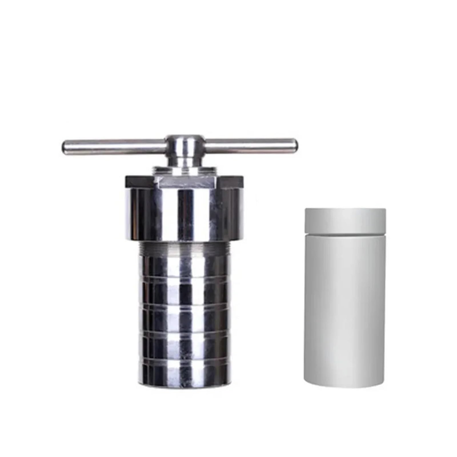 100-Ml-Hydrothermal-Autoklavreaktor Mit PTFE-Kammer Für Die Hydrothermalsynthese – Vielseitige Anwendungen(Silver-300Ml)