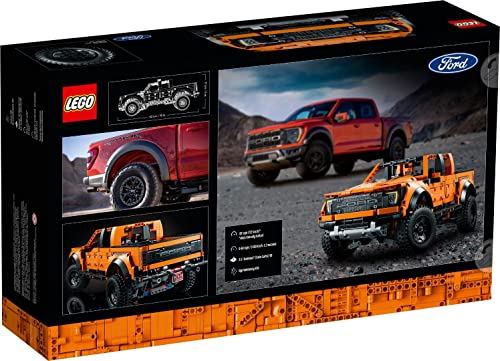 42126 Technic Ford F-150 Raptor Furgone pick-up, Set Costruzioni Avanzato per Adulti, Modellino Auto da Costruire - Lego - Immagine 2
