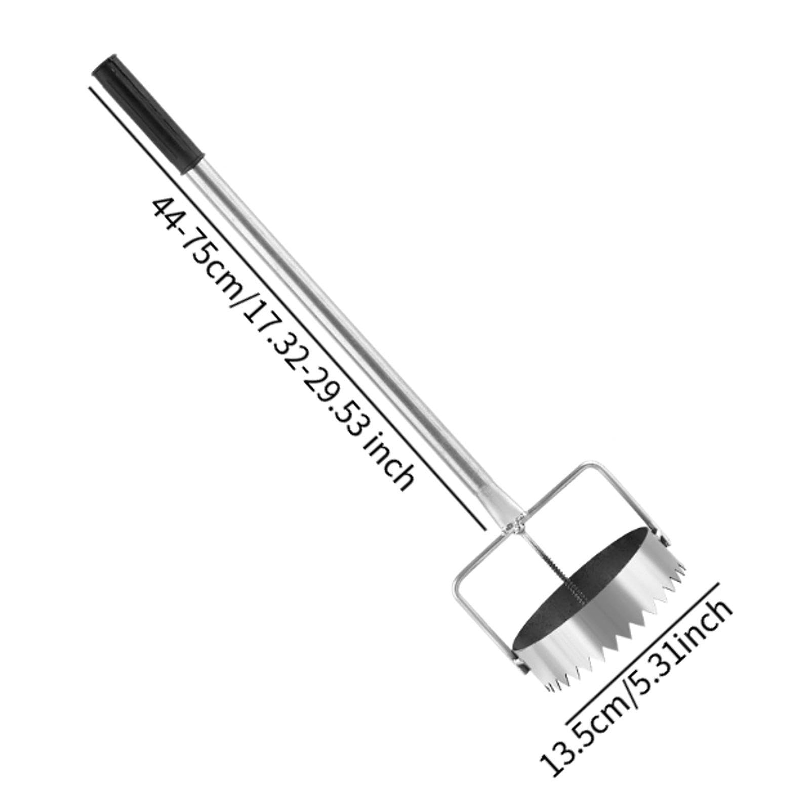Lampade - Pianta - Tappo Attrezzi Multifunzionali per Piantare in Acciaio Inossidabile Scava Buche per Giardino Fattoria Serra Prato, 13.5 Cm di Diametro