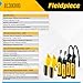 Fieldpiece - Job Link System HVACR Wireless Probe Kit - JL3KH6 - Fast Accurate Temps with Rapid Rail Technology - HVAC Tools with Padded Case