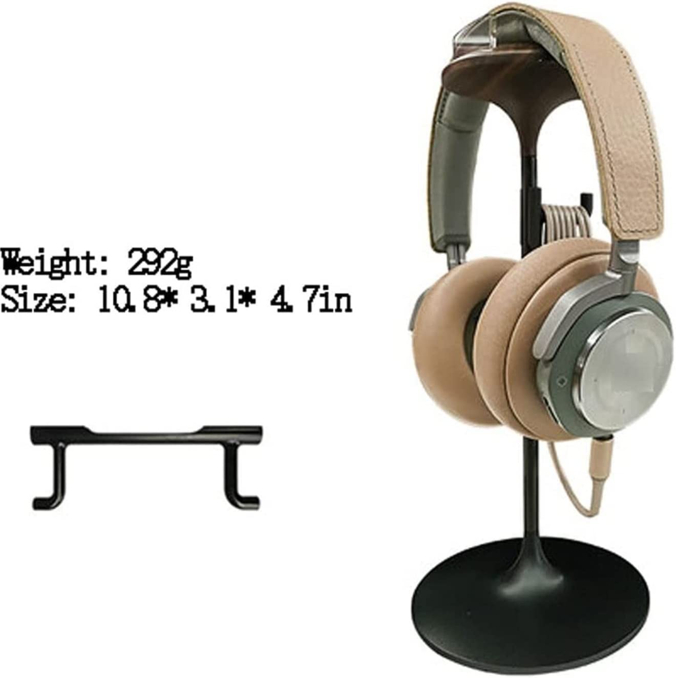 Gaming Accessori Supporto per Cuffie in Metallo Supporto per Cuffie da Gioco con Avvolgicavo Adatto A Tutti Gli Auricolari Stand Over-Ear da Gioco(C)