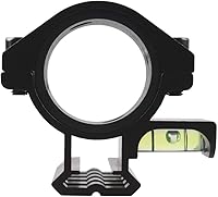 Vista 4 de Adaptador táctico de anillo de alcance de 1.181 in/1 pulgada y 1 pulgada, riel de tejedor/picatinny, montaje de abrazadera de barril con nivel