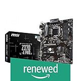 MSI PRO Series Intel 8th Gen LGA 1151 M.2 D-Sub DVI DP USB 3.0 Gigabit LAN CFX ATX Motherboard (Z370-A PRO) (Renewed)