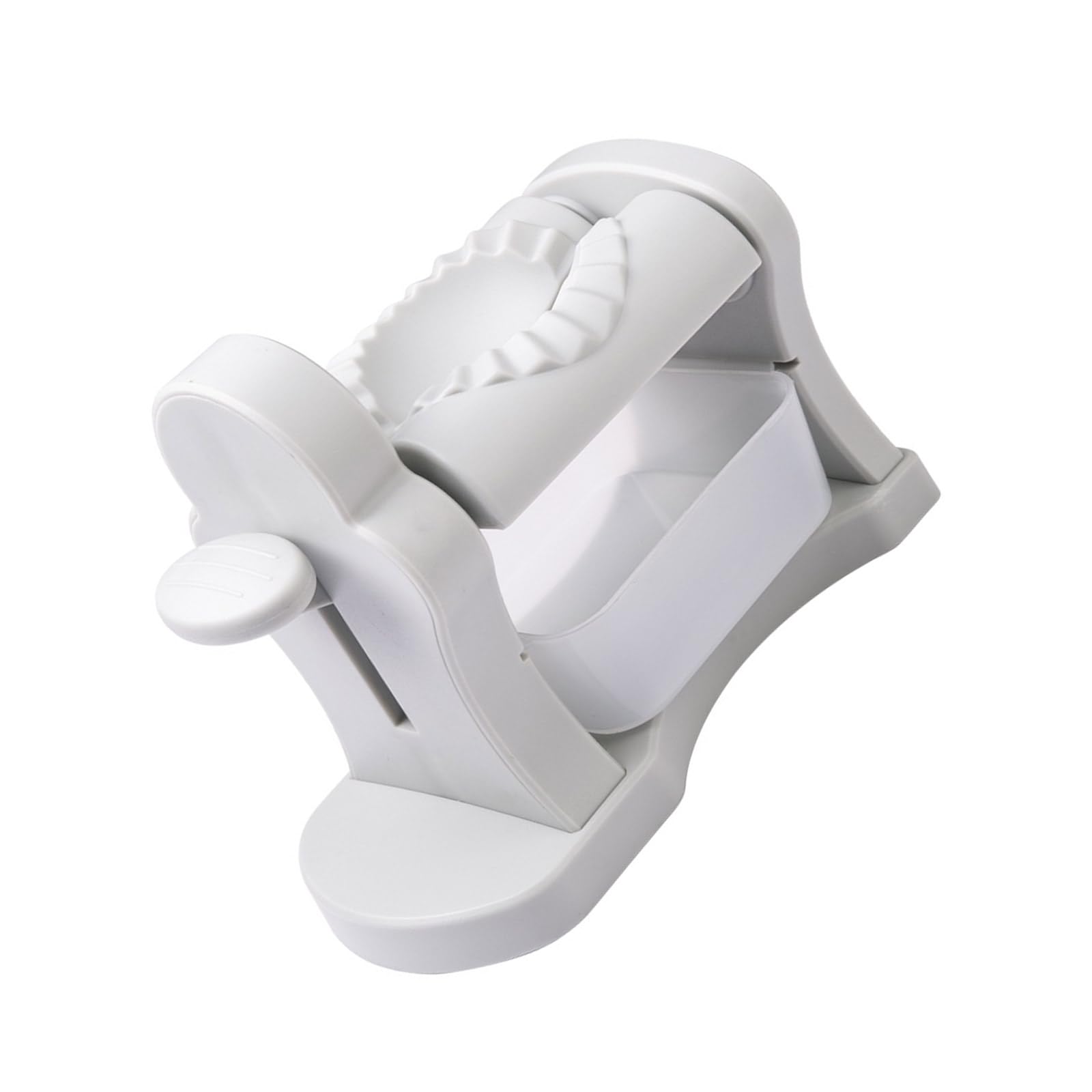 MALSSE Kitchen Dumpling Maker Simple Dough Pressing Tool Quick Dumpling Creator Manual Dough Press Suitable for Empanadas Empanada Press