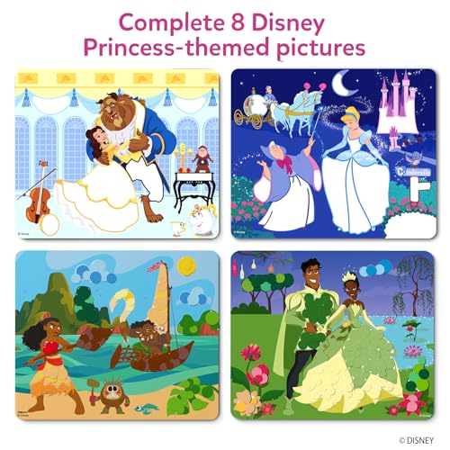 Image of Skillmatics Dot It Sticker Art - Disney Princess, Mess-Free Fun for Kids, 500+ Stickers, Craft Kits, DIY Scrapbooking Activity, Gifts for Girls & Boys Ages 3, 4, 5, 6, 7