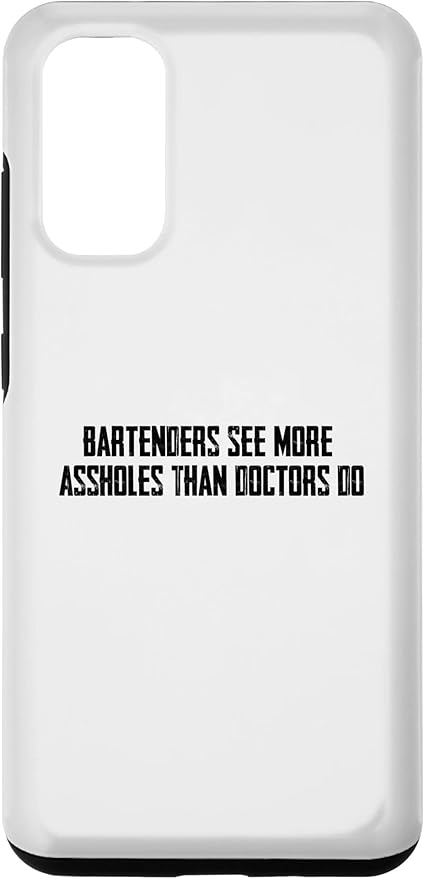 Amazon Co Jp Galaxy S バーテンダーは医者よりも嫌いな人を見る スマホケース 家電 カメラ