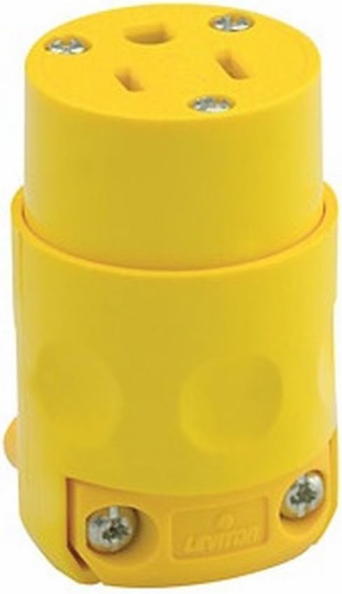 Leviton 000-515CV-000 Commercial Grade Straight Blade Connectors