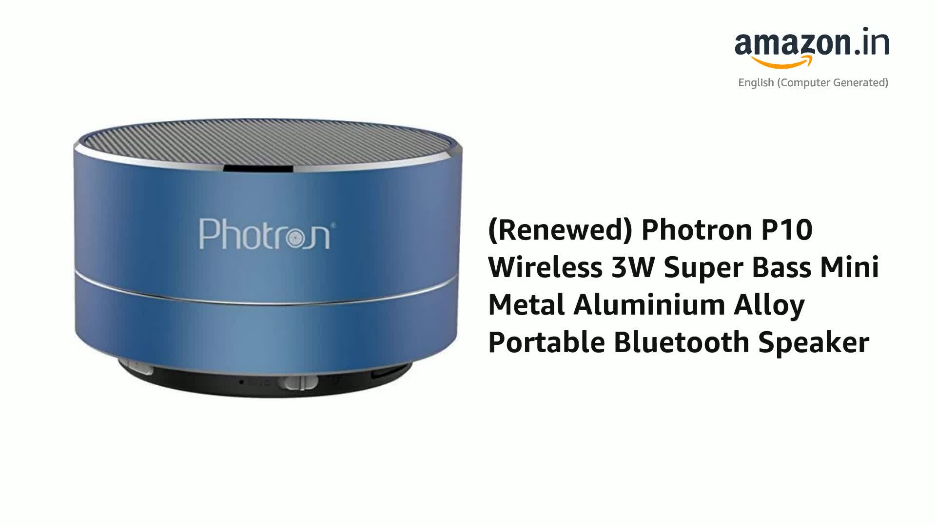 Photron P10 Wireless 3W Super Bass Mini 
