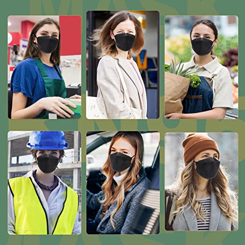 Image of KN95 Face Masks 50 Pack 4 Layers Tie Dye Breathable Safety Respirator Multicolor Cup Dust Disposable KN95 Mask Adult