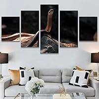 SIGNWIN 5 Panel Canvas Wall Art Coiling Around for Home Decorations Ready to Hang - 60