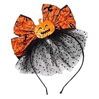 Halloween Haarreif,Halloween Haarschmuck,Damen Kostüm Kürbis,Kopfschmuck Zubehör Accessoires,für Hut Stirnband Erwachsene,Haarreifen Kopfbedeckung Haarband,Karneval Kostüme Cosplay,Party-Kostüm-Zubehö