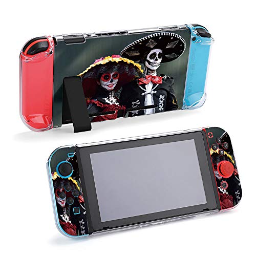 SUPNON Carry Case Compatible with Nintendo Switch, Ultra Slim Hard Shell, Protective Carrying Case for Travel - Participants in Traditional Clothing During Design36042