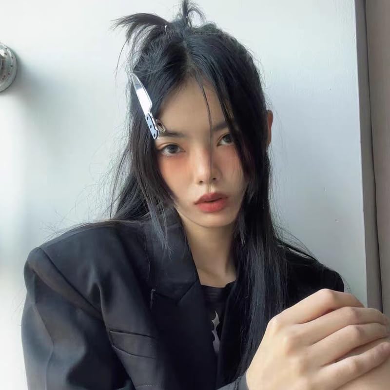 Miniatura 3 de Pinzas para el cabello con forma de cuchillo, mini pinzas para el cabello de Halloween, accesorios góticos punk, para mujeres y niñas, con forma de