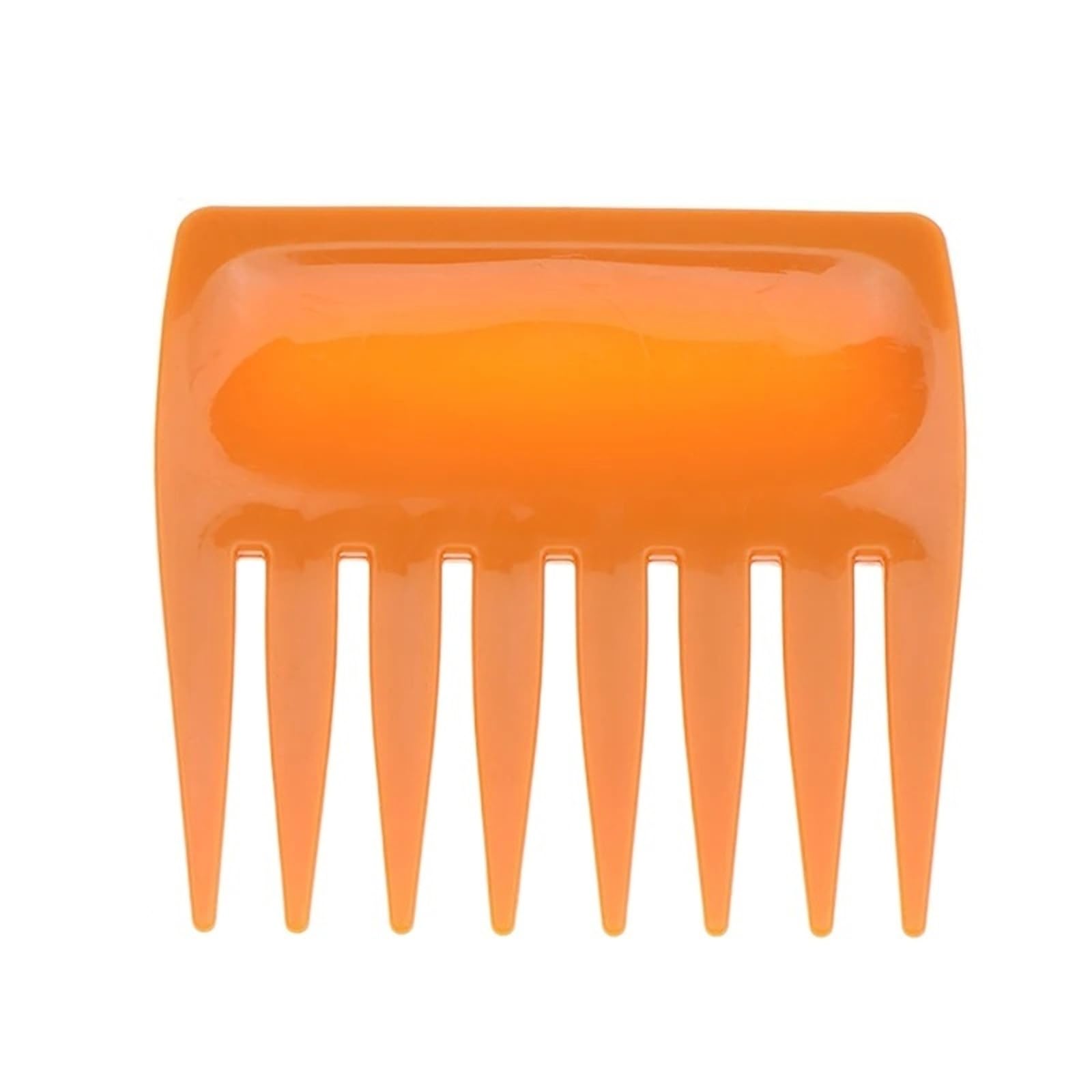 1 szt. kieszonkowy plastikowy grzebień super szerokie grzebienie do zębów bez statycznego grzebienia do brody mała szczotka do włosów narzędzie do stylizacji włosów (żółty 1 szt.)