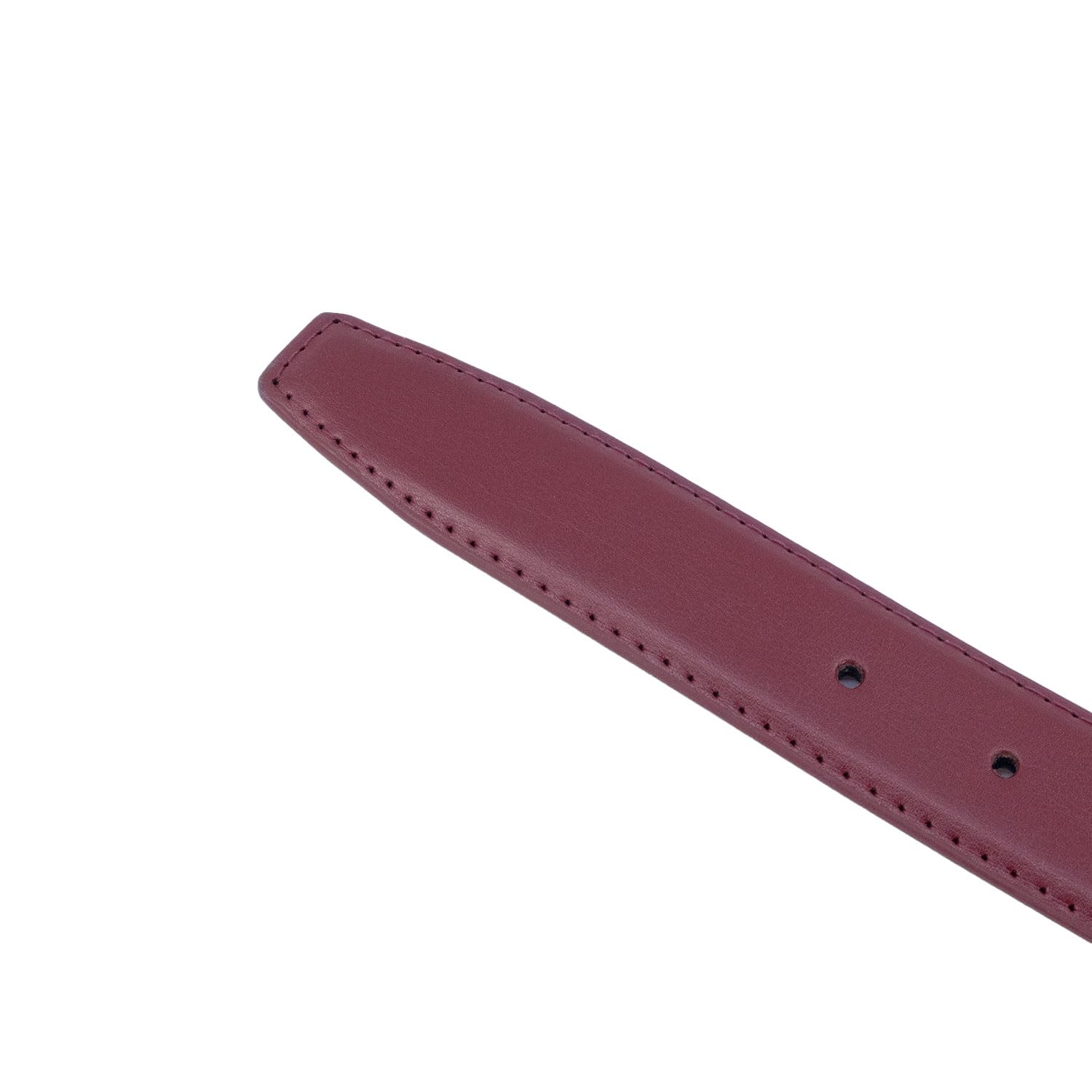 Klasyczny pasek ze skóry bydlęcej 3 cm, regulowana, srebrna klamra 120 cm