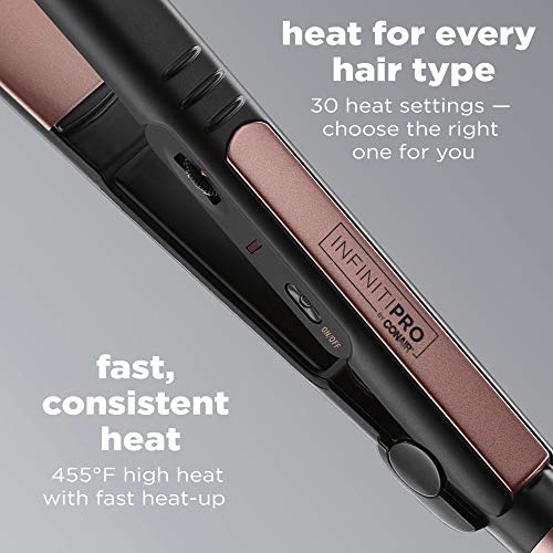 Conair CS810N Infinitipro Rose Gold Ceramic Flat Iron thumb #2