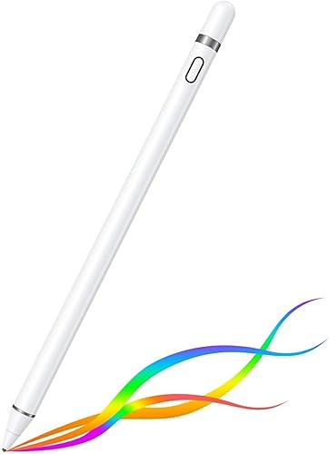 Lápiz óptico para pantallas táctiles, lápiz óptico activo compatible con Apple, tapa de magnetismo, universal para iPhoneiPad ProMiniAirAndroid y