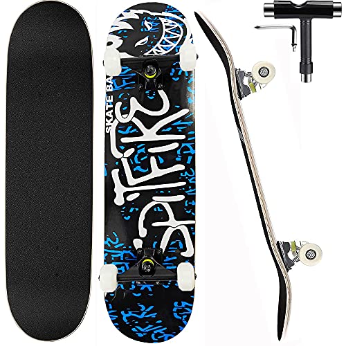Deecam  Deecam Skateboard Complet pour débutants, Skateboard en érable Canadien code EAN 0791809811033 