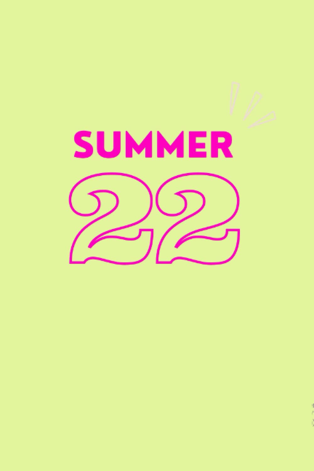 Summer CoolGirl Merch Paperback Ruled Journal Notebook Study Planner Gratitude Log Diary 6x9 Inches