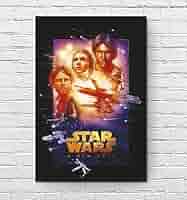 スター・ウォーズ エピソード4／新たなる希望」ポスターフレーム