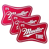 It's Mueller Time Sticker - 3 Pack