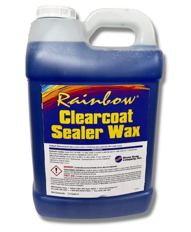 Cera Clearcoat y Selladora RAINBOW 5 Galones Pack miniatura 2