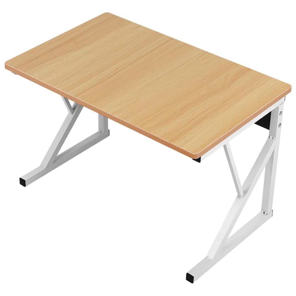 Kedia Estantería extensible para microondas, soporte para microondas, estante de cocina con ganchos, estante para panadería, soporte para microondas (54 x 35 x 34,5 cm, color jaune noix)