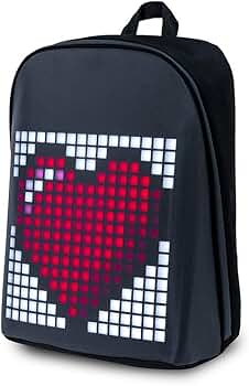 Amazon.co.jp: Divoom PIXOO BACKPACK ピクセルアートバック