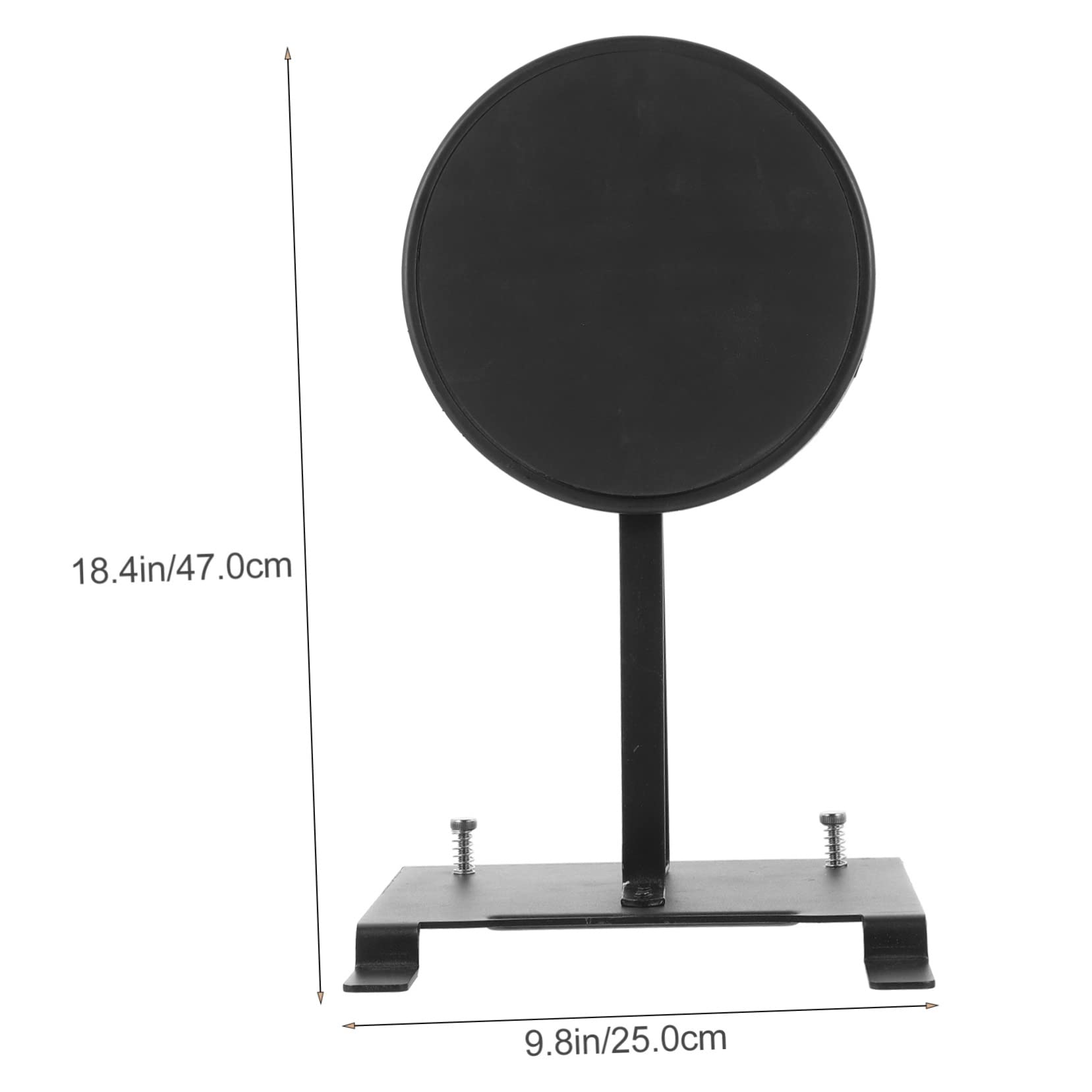 Yardwe Single Bass Drum Pedal Exerciser with Silent Exercise Mat Durable Drum Accessory for Enhanced Practice and Protection present for Drummers