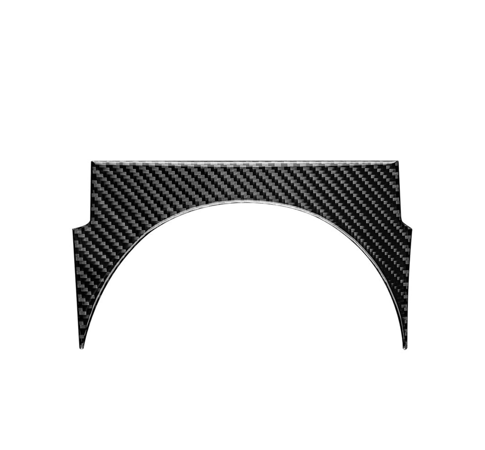 Car Trim Strip for Subaru for BRZ 2012-2020 Sticker LHD RHD Car Gear Shift Panel Soft Carbon Fiber Interior(Black)