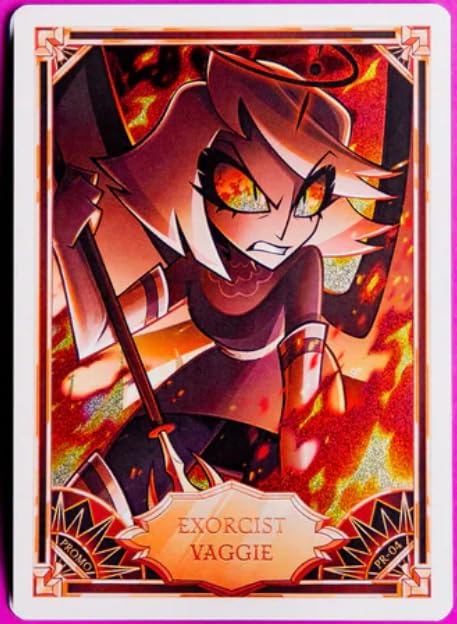 Hazbin Hotel Trading Cards Exorcist Vaggie Promo Card (PR-04
