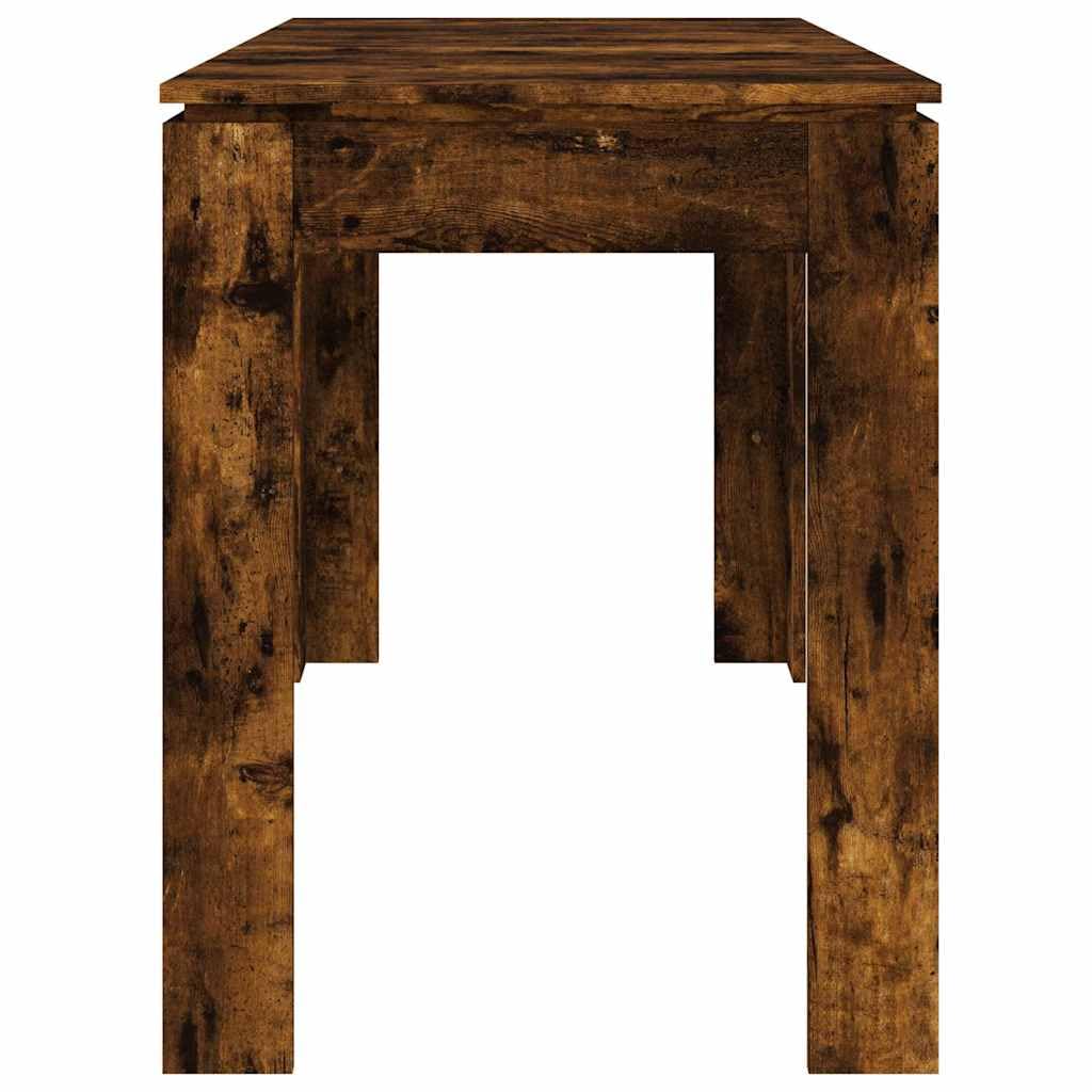 Tavolo da Pranzo Rovere Fumo 120x60x76 cm in Legno Multistrato